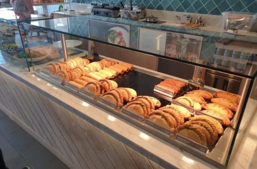 Stainless Steel Countertop Heated Display Case for Retail Use